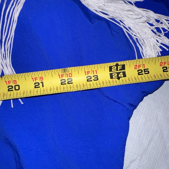 ASOS Western Red, White & Blue Fringe Jacket / Wind Breaker ~ NEW - Picture 8 of 9